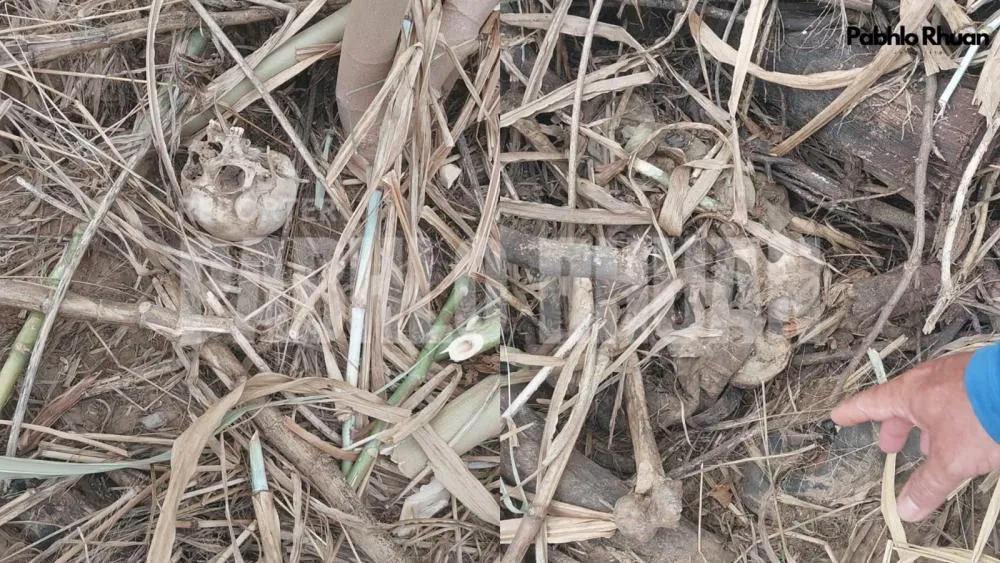Ossada humana é encontrada em terreno próximo ao campo “Ô Caveirão”, em Patos