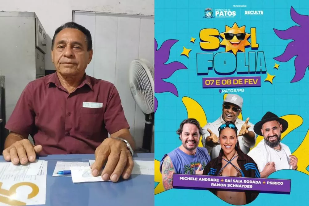 Sol Folia aquece o comércio e a economia de Patos, avalia presidente do Sindicato do Comércio Varejista