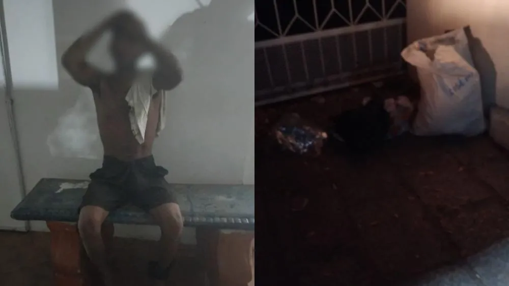 Suspeito com tornozeleira eletrônica é preso em flagrante após arrombar escola particular em Patos