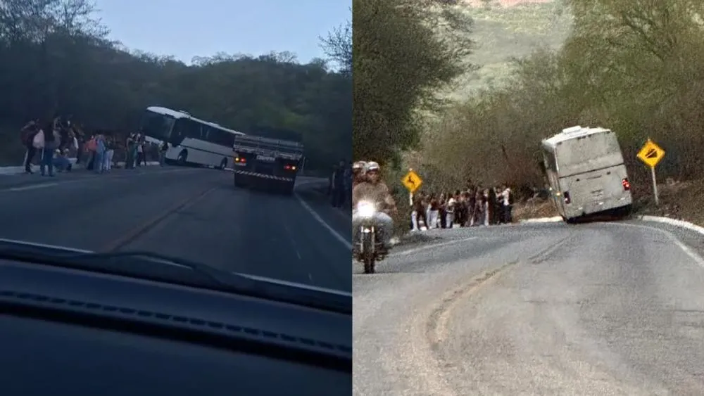 Ônibus com estudantes fica sem freios na Serra do Teixeira e motorista evita tragédia na PB-262