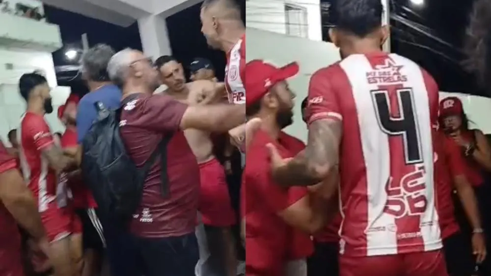 CENAS LAMENTÁVEIS: Derrota do Esporte para o Pombal termina em confusão e bate-boca no Estádio José Cavalcanti