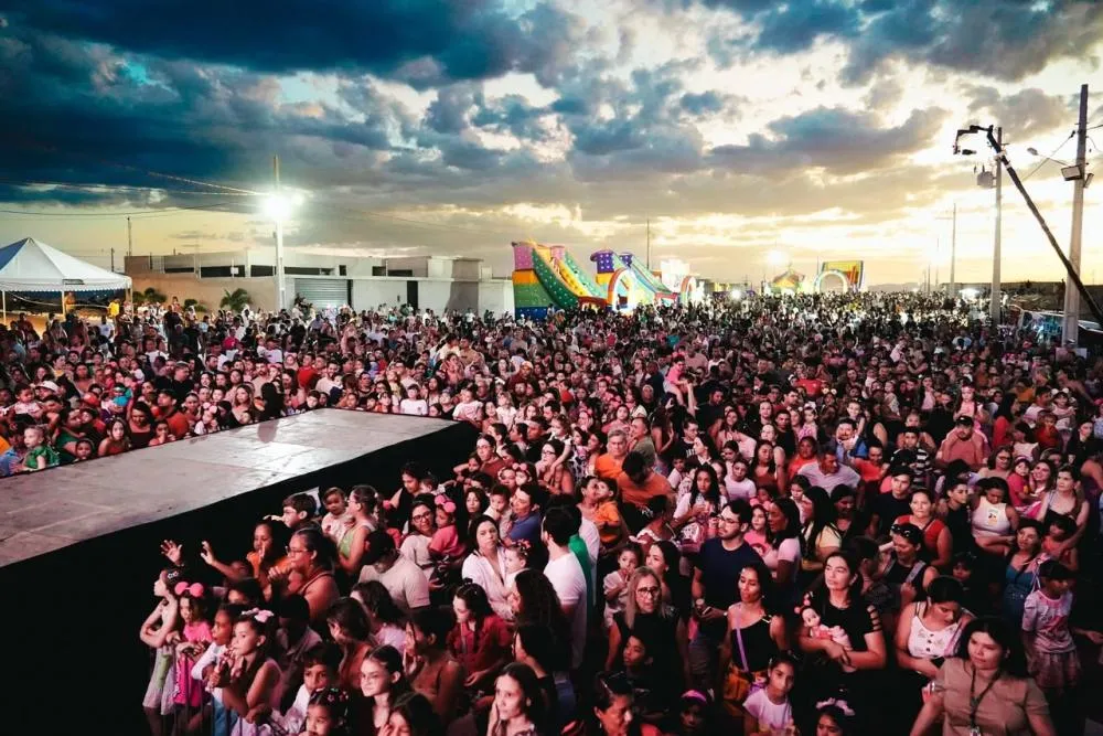 Festa das Crianças de Patos reúne grande público e anima famílias na Alça Sudeste