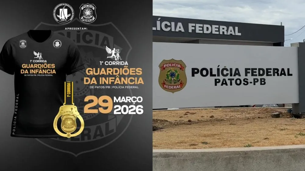 Patos recebe 1ª Corrida Guardiões da Infância promovida pela Polícia Federal