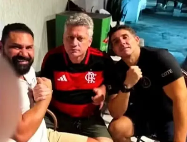 Everton Aires (Bomba), Eduardo Jorge (Mão Branca) e Braz Morrone — Foto: Reprodução/TV Cabo Branco