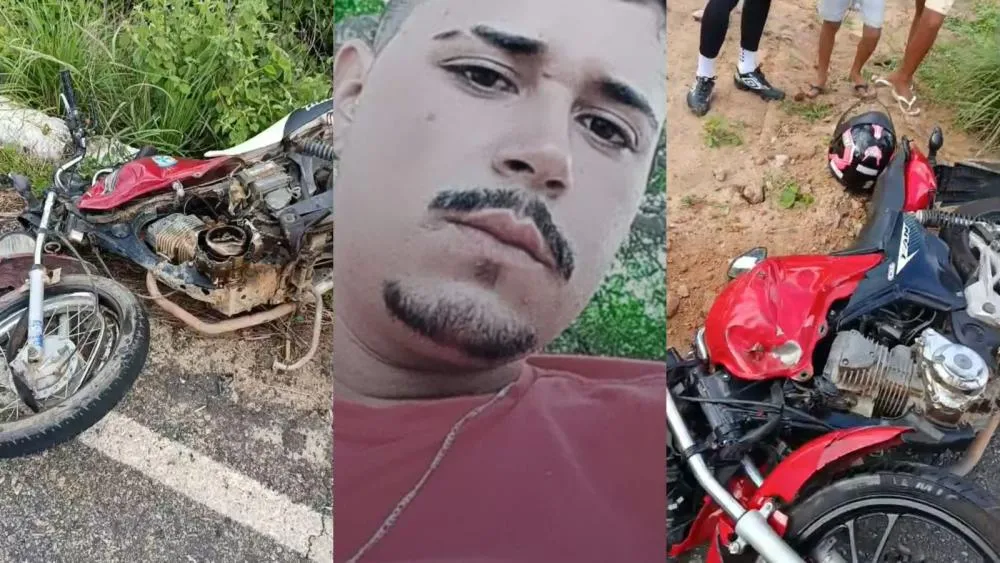 Jovem morre e outro fica gravemente ferido após colisão entre motocicletas na PB-306, entre Teixeira e Matureia