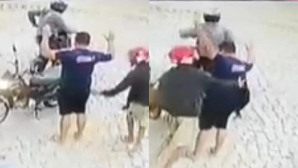 Homem é assaltado ao chegar para trabalhar em lotérica em Malta; PM age rápido e prende mulher suspeita de participação