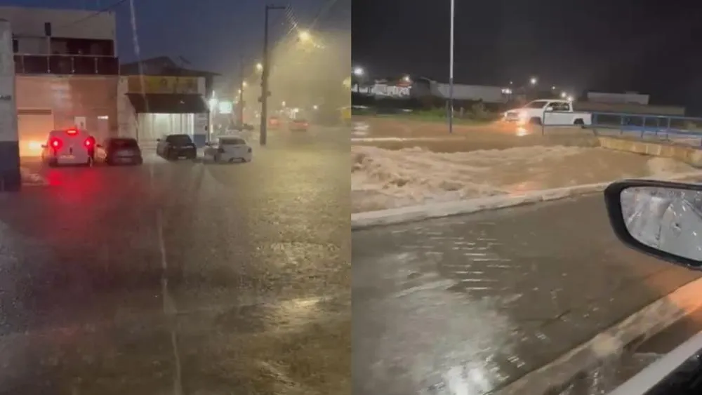 Fortes chuvas marcam últimas 24h na região de Patos; Santa Terezinha passa de 100 mm
