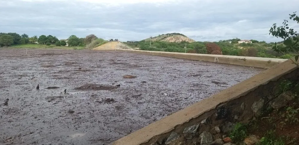 Chuvas elevam volume da Barragem da Farinha e reservatório se aproxima de 80% da capacidade