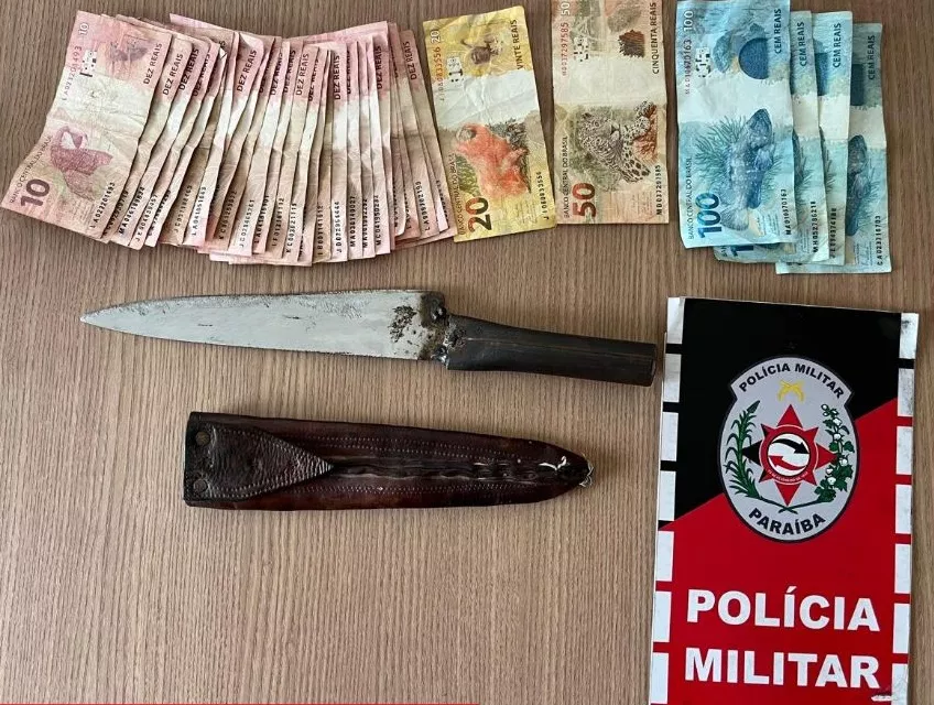 PM age rápido e prende suspeito de assalto a estabelecimento em Santa Luzia