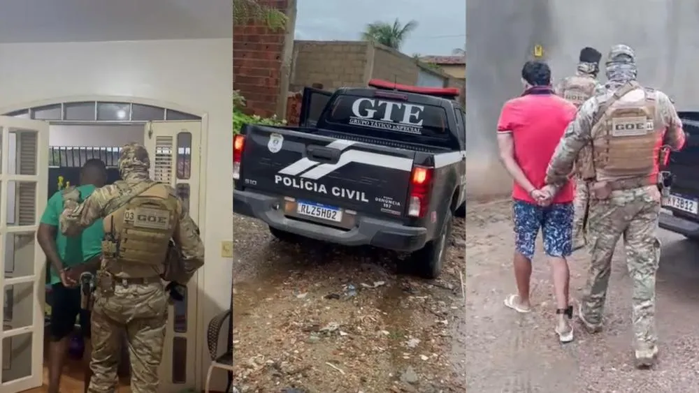 Operação Torniquete: 11 são presos em ação da Polícia Civil nas cidades de Itaporanga, Piancó e no estado da Bahia