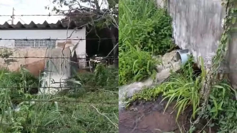Vídeo de suposto desperdício na Barragem da Farinha gera repercussão em Patos; Cagepa esclarece situação