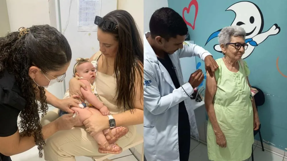 Patos aplica mais de 3 mil doses no Dia D da Campanha Nacional de Vacinação contra a Influenza