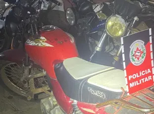 Polícia Militar recupera em Patos motocicleta furtada na cidade de Taperoá