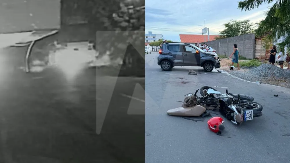 EXCLUSIVO: Vídeo registra exato momento de acidente que matou fisioterapeuta em Patos; imagens mostram carro em alta velocidade na contramão