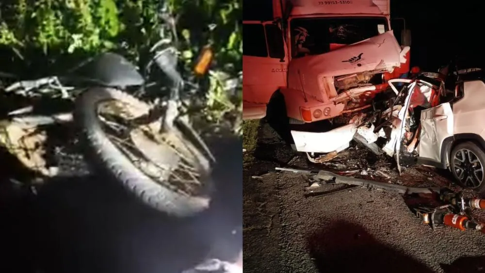 Estado de saúde de motociclista ferido em acidente na PB-262 é grave; paciente está entubado