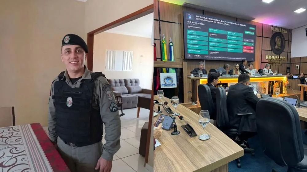 Câmara de Patos aprova Voto de Aplauso a sargento após intervenção em ocorrência de alto risco