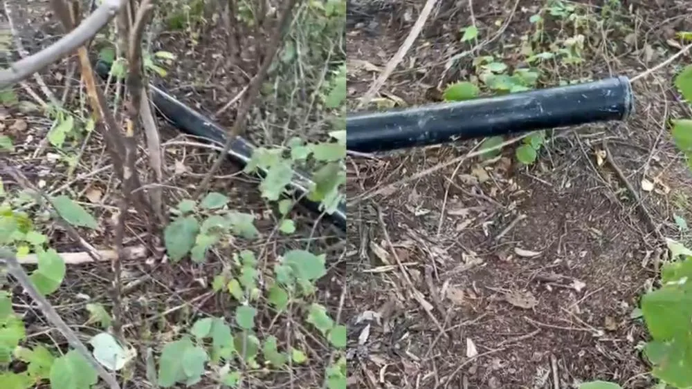 “Bazuca artesanal“ é apreendida em mata nos arredores do Presídio Romero Nóbrega, em Patos