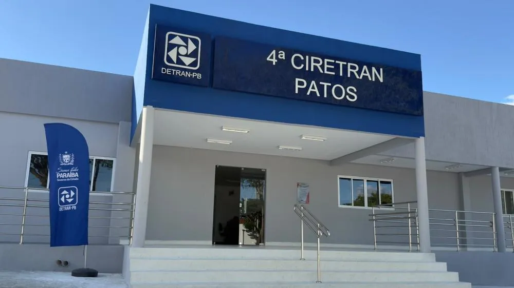4ª Ciretran de Patos retoma atendimentos em sede totalmente reformada e modernizada