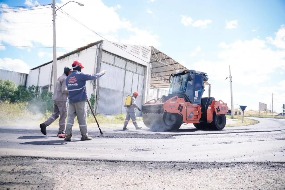 Prefeitura de Patos conclui recapeamento asfáltico em vias dos bairros Noé Trajano, Belo Horizonte e Novo Horizonte